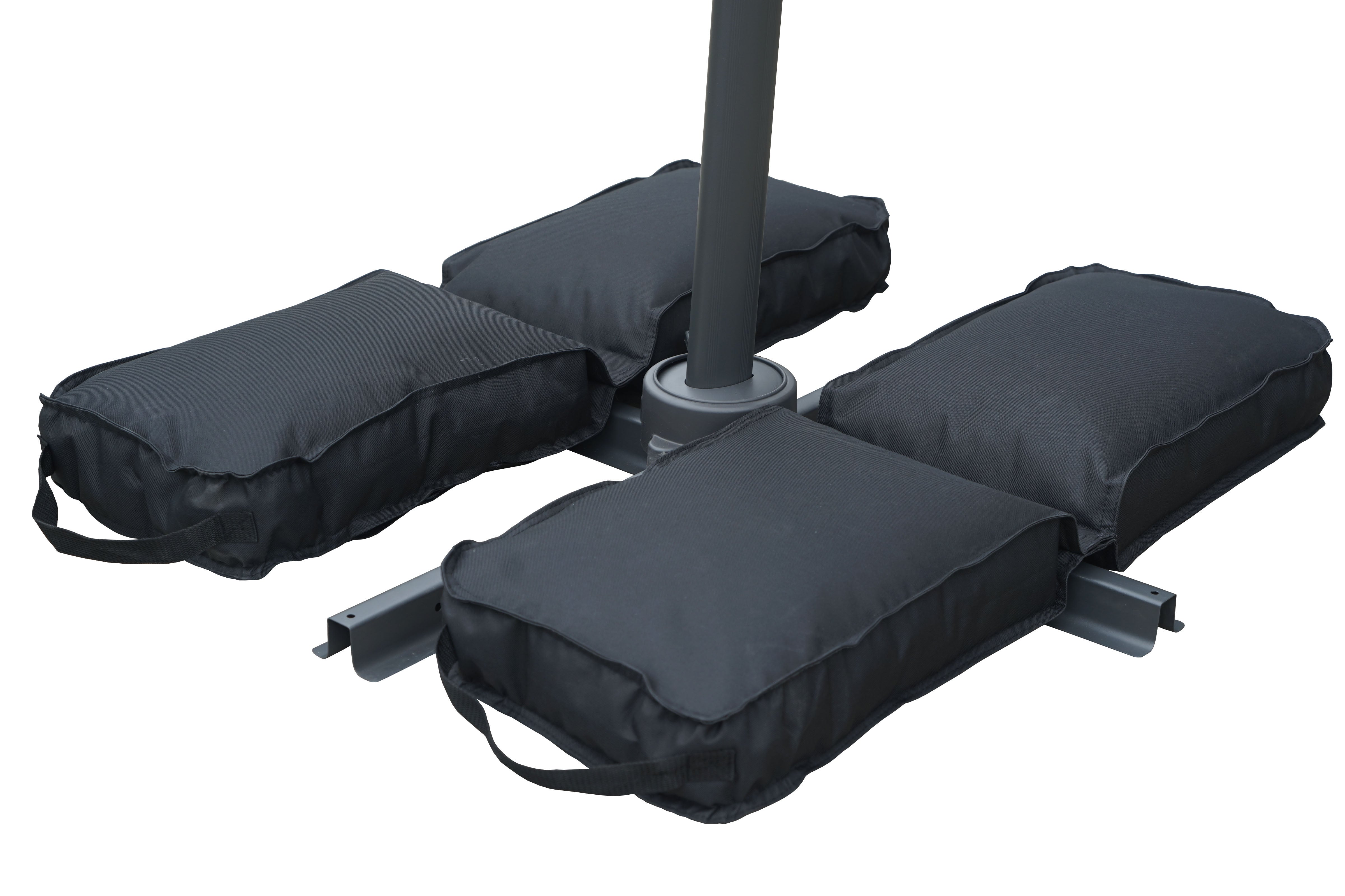 base weight for patio umbrella Kozyard Outdoor Umbrella Base Weight Bag (2PCS/SET)