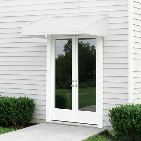 Kozyard PVC Awning for Door Entrance - Durable Porch Awning for House - Exterior Door Canopy - Front-Door Awnings - Weather-Resistant