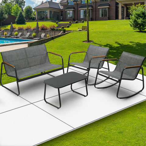 Elegant Outdoor Patio Furniture Set for Poolside and Garden
A sophisticated outdoor patio furniture set featuring a loveseat, two armchairs, and a coffee table, set against a backdrop of a well - maintained lawn, pool, and luxurious residence. Ideal for relaxation by the pool or in the garden. Keywords: outdoor patio furniture, poolside furniture, garden seating, patio set