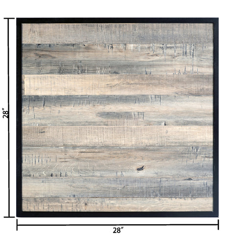 KOZYARD Outdoor Tabletop - Dimensions and Design
The plastic laminate tabletop of KOZYARD outdoor table, showcasing its 28 - inch dimensions and wood - like design. Keywords: KOZYARD, outdoor tabletop, dimensions, plastic laminate