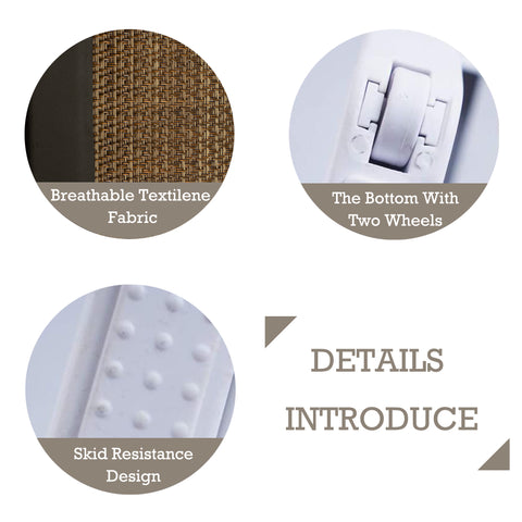 An infographic presenting the key features of an outdoor lounge bed. It highlights the breathable Textilene fabric, the bottom with two wheels for mobility, and the skid - resistance design. The text "DETAILS INTRODUCE" emphasizes the focus on these features. Outdoor Lounge Bed: Feature Highlights. outdoor lounge bed, breathable Textilene fabric, two - wheel bottom, skid - resistance design.