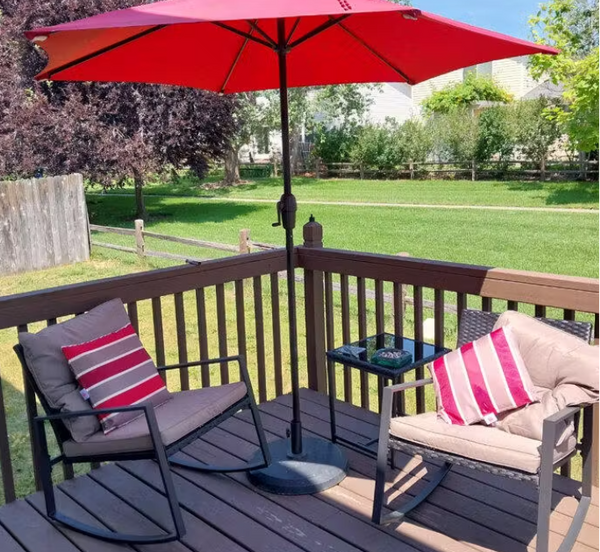 "Alfresco Elegance: Elevate Your Outdoor Experience with Our Conversation Set"