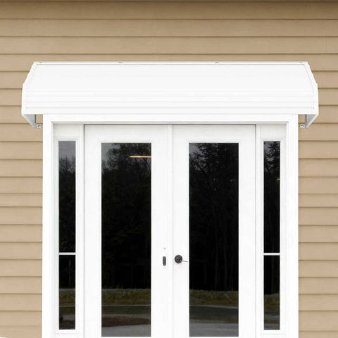 Kozyard PVC Awning for Door Entrance - Durable Porch Awning for House - Exterior Door Canopy - Front-Door Awnings - Weather-Resistant
