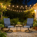 Kozyard Patio Seating Set – Comfortable Outdoor Furniture for Patio & Terrace Areas, Sturdy Metal Frame & Premium Textilene Fabric, Stylish Outdoor Seating Ideal for Relaxing Outdoor Leisure Moments.
