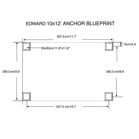 Kozyard 10ftx12ft' Polycarbonate Top Aluminum Permanent Gazebo with a Mosquito Net and Privacy Curtain