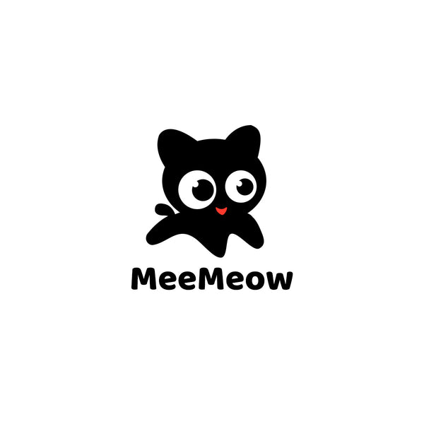 Adorable MeeMeow Cat Logo
A cute black cat logo with big eyes and a red mouth for MeeMeow. Keywords: MeeMeow logo, cat icon, cute mascot
