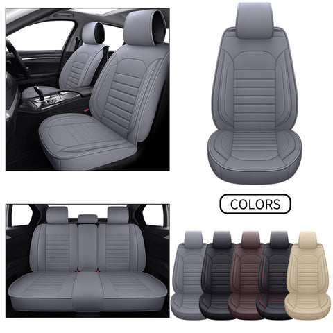 ALT Text: Premium Leather Car Seat Covers – Universal Fit, Stylish & Durable, Available in Multiple Colors
Title: Universal Leather Car Seat Covers – Stylish, Durable, and Comfortable for All Vehicles