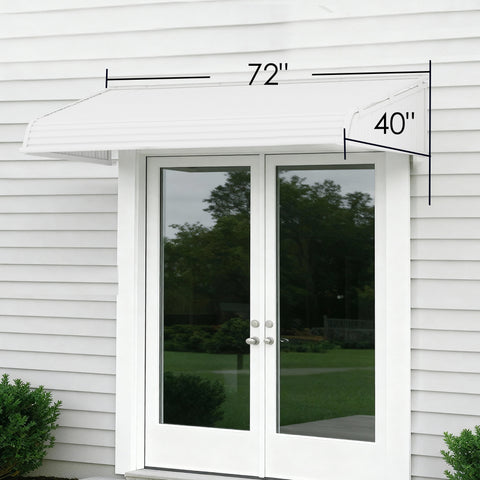 Kozyard PVC Awning for Door Entrance - Durable Porch Awning for House - Exterior Door Canopy - Front-Door Awnings - Weather-Resistant