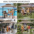 Kozyard BBQ Canopy – Versatile for poolside, backyard, patio & garden use, sturdy steel frame & weather-resistant fabric, ideal outdoor leisure & grilling space
