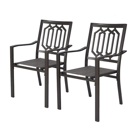 Kozyard Villa Outdoor Patio Dining Chair Textilence Chair