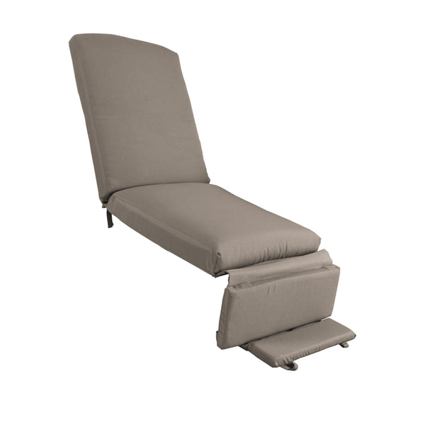 Outdoor Lounge Chair Cushion in Neutral Tone
A plush, neutral - colored cushion for an outdoor lounge chair, designed for comfort and relaxation. Keywords: outdoor lounge chair cushion, neutral color, comfort