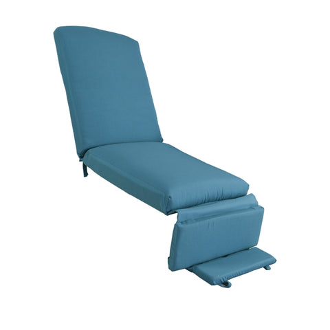  Blue Outdoor Chaise Lounge Cushion for Patio Furniture
Alt Text: Blue outdoor chaise lounge cushion with adjustable backrest, perfect for patio furniture, poolside relaxation, and garden seating.
Keywords: outdoor cushion, chaise lounge, patio furniture, blue cushion, garden seating, poolside relaxation, adjustable backrest