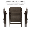 Foldable and Stackable Chairs - Space - Saving Design
Folding chairs that can be stacked together when not in use, demonstrating their space - saving feature. Keywords: foldable chairs, stackable chairs, space - saving