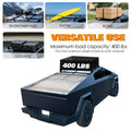 kozyard Tesla Cybertruck Roof Rack Cross Bars, 400 lbs Max Load Capacity, Multi-Purpose Cargo Carrier for Ski, Snowboard, Kayak, Luggage, Full Aluminum Rust-Resistant Build
