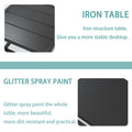 Iron Table with Glitter Spray Paint - Stability and Aesthetics
An iron - structured table that provides a stable desktop. The table is finished with glitter spray paint, enhancing its beauty, dirt - resistance, and practicality. Keywords: iron table, glitter spray paint, stability, dirt - resistance
