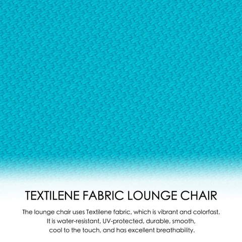 Kozyard Patio Chaise Lounge Chair Flat Recline Adjustable Lounge Chair
