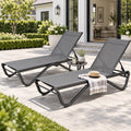 Kozyard pool lounge chairs bring resort-inspired comfort to patios and swimming pool areas with adjustable reclining backrests, breathable mesh fabric and durable weather-resistant frames. These outdoor chaise lounge chairs provide ergonomic support for sunbathing and relaxing, making them ideal patio furniture for pool decks, backyards, gardens, terraces, resorts and modern outdoor living spaces.
