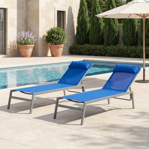 2 seat patio umbrella chair wrought iron Kozyard Wilson Adjustable Wrought Iron Frame Seat Chaise Lounge Chair – Kozyard LLC