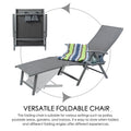 Kozyard Versatile Foldable Outdoor Chaise Lounge Chair – Multi-Setting (Patio, Poolside, Indoor) with Adjustable Angles, Textilene Fabric & Weather-Resistant Aluminum Frame
