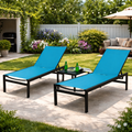 Kozyard outdoor chaise lounge - patio relaxation furniture designed for backyard comfort, featuring adjustable recline, durable textilene fabric, and sturdy aluminum frame, ideal for outdoor living spaces.
