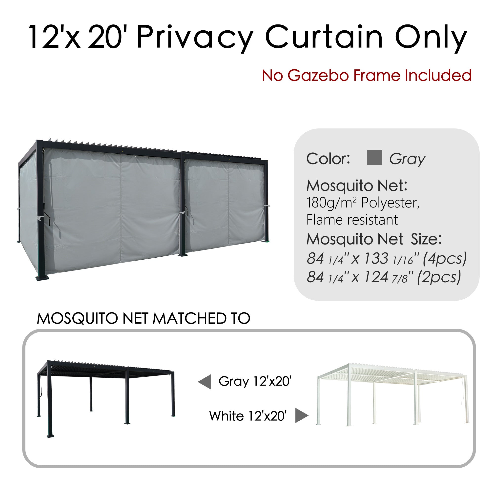 Kozyard Replacement Parts for Gazebo & Outdoor Furniture