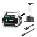 KOZYARD LUTIAN pressure washer with hose, spray gun, foam cannon, and nozzles for versatile cleaning. LUTIAN pressure washer, hose, spray gun, foam cannon, nozzles, cleaning tool. LUTIAN Pressure Washer with Hose, Spray Gun, and Foam Cannon. LUTIAN pressure washer, hose, spray gun, foam cannon, cleaning tool, versatile nozzles.



