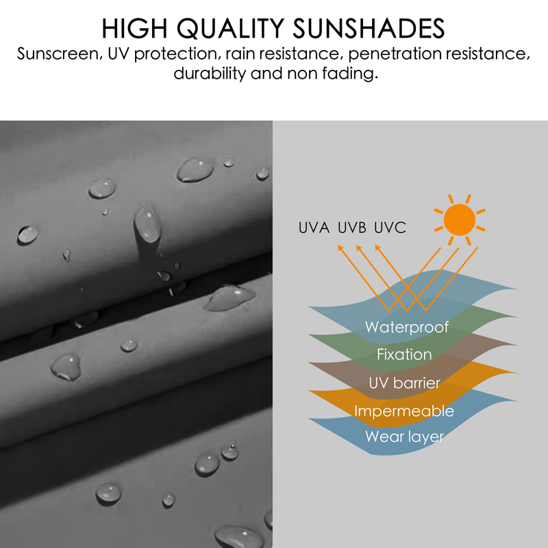 Kozyard Morgan Outdoor 10' x 12' Extra-Large Gray Aluminum Frame Pergola with Sunshade Canopy  (4 Color Options)