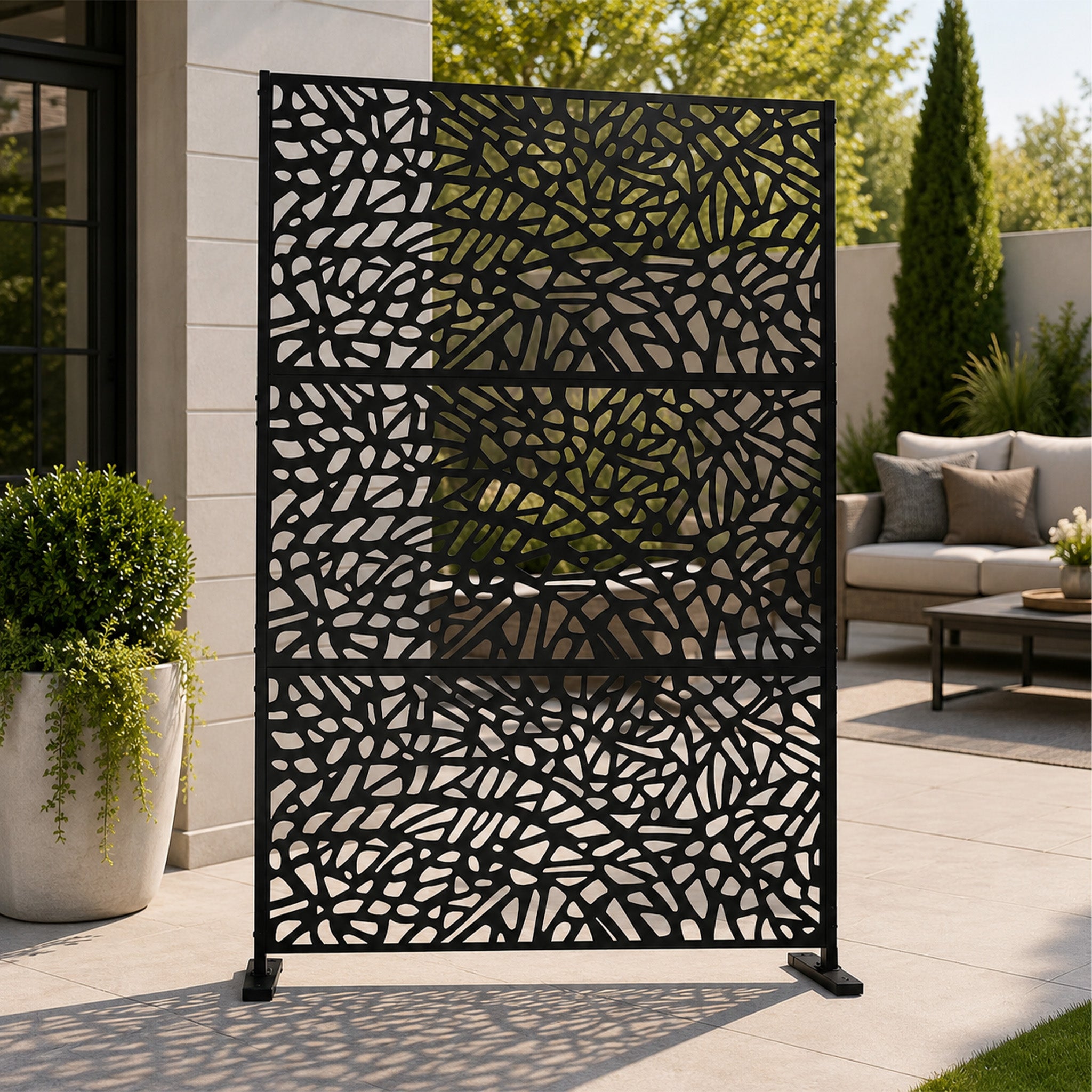Kozyard Metal Privacy Screen 74