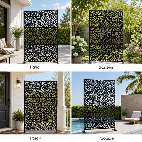 Kozyard roman column planter pot modern minimalist textured plastic flower plant container. Aesthetic close up display highlighting the elegant vertical lines and exquisite speckled stone texture pattern on a museum style pedestal. This high end architectural design brings a premium sophisticated look to casual durable plastic yard pots, blending classic Greek Roman column timeless styles with minimalist contemporary home porch deck and balcony terrace design trends.