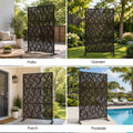 Kozyard roman column planter pot modern minimalist textured plastic flower plant container. Aesthetic close up display highlighting the elegant vertical lines and exquisite speckled stone texture pattern on a museum style pedestal. This high end architectural design brings a premium sophisticated look to casual durable plastic yard pots, blending classic Greek Roman column timeless styles with minimalist contemporary home porch deck and balcony terrace design trends.