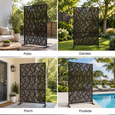Kozyard roman column planter pot modern minimalist textured plastic flower plant container. Aesthetic close up display highlighting the elegant vertical lines and exquisite speckled stone texture pattern on a museum style pedestal. This high end architectural design brings a premium sophisticated look to casual durable plastic yard pots, blending classic Greek Roman column timeless styles with minimalist contemporary home porch deck and balcony terrace design trends.