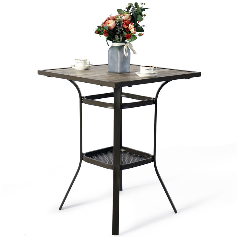 KOZYARD Outdoor Table - Decorative and Functional
KOZYARD outdoor table with a plastic laminate tabletop, styled with a vase of flowers and cups, highlighting its decorative and functional use for outdoor settings. Keywords: KOZYARD, outdoor table, plastic laminate, decorative, functional
