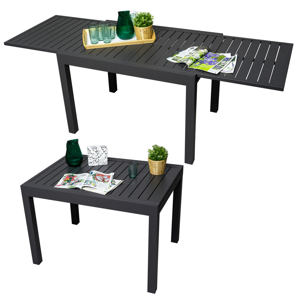 Expandable patio table set deals