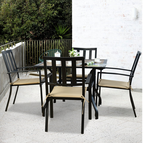 Kozyard Coolmen Outdoor Patio Dining Furniture Table 37"x37"