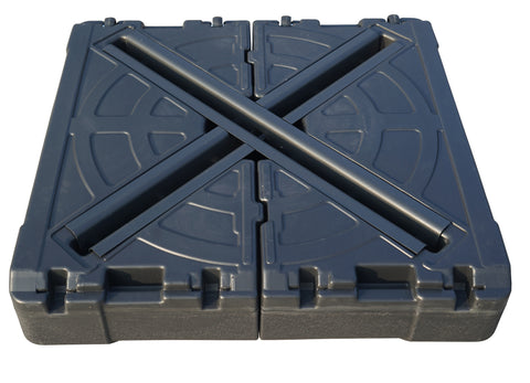 Kozyard Heavy Duty Patio Umbrella Stand Outdoor Base Square 32.7”x32.7“