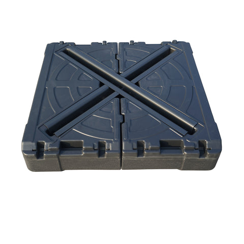 Kozyard Heavy Duty Patio Umbrella Stand Outdoor Base Square 32.7”x32.7“