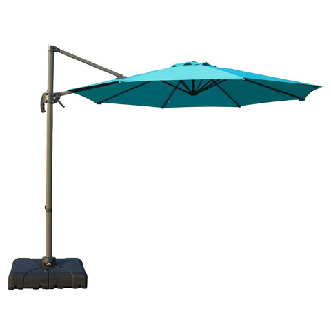 Kozyard Heavy Duty Patio Umbrella Stand Outdoor Base Square 32.7”x32.7“