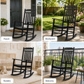 Kozyard indoor outdoor rocking chair set for front porch, backyard patio, baby nursery room, and apartment balcony layout
