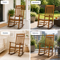 Kozyard indoor outdoor rocking chair set for front porch, backyard patio, baby nursery room, and apartment balcony layout.