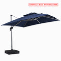 Kozyard Roma cantilever offset umbrella 10'×10' (5 Color Options)