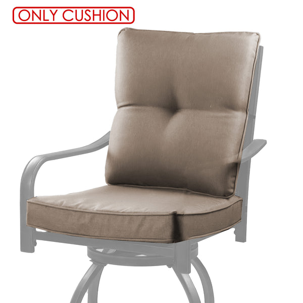KOZYARD Tan Outdoor Chair Cushion
A tan - colored outdoor chair cushion from KOZYARD, labeled "ONLY CUSHION". Ideal for enhancing comfort of outdoor seating. Keywords: KOZYARD, tan outdoor cushion, chair cushion