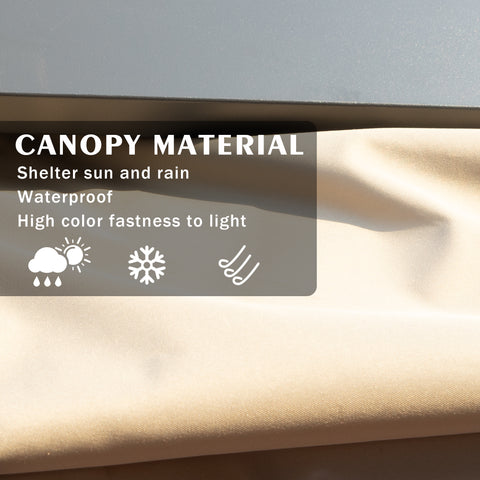 Waterproof Canopy Material for Outdoor Use
material with features like sheltering sun and rain, being waterproof, and having high color fastness to light. Keywords: waterproof canopy, outdoor material, sun and rain protection