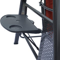 Foldable Side Table with Cup Holders on Outdoor Swing Bench
A close - up view of the foldable side table with cup holders on an outdoor swing bench. Ideal for highlighting the convenient and practical design feature for placing drinks and small items.
