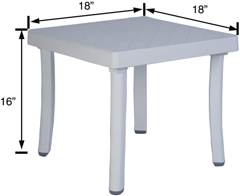 Kozyard Alan Full Flat Alumium and Polypropylene Resin Legs Patio Reclinging Adustable Chaise Lounge with Sunbathing Textilence, 5 Adjustable Position