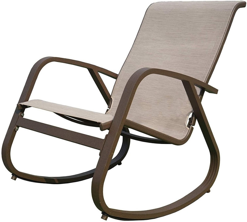Stackable sling rocking sale chair