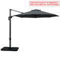 Kozyard 10 Ft Cantilever Umbrella (4 Color Options)
