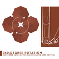 Diagram showing an outdoor umbrella's 360 - degree rotation feature for better shading control. Illustrations include top - down views of umbrellas in various positions and a side - view mechanism with a foot - operated control.
Visual guide of an umbrella's 360 - degree rotation system. The image displays multiple umbrella positions from above and a detailed drawing of the rotation mechanism's operation.“Outdoor Umbrella: 360 - Degree Rotation for Optimal Shading”