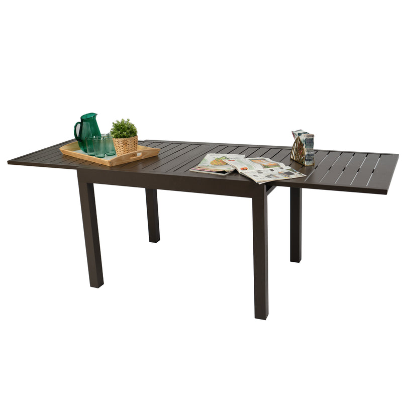 Kozyard Villa Outdoor Patio Dining Table Set -Expandable Dining Table