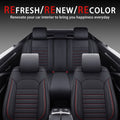 Car Seat Covers for Interior Renovation - Refresh/recolor your car cabin with beige microfiber leather covers, upgrade worn seats, enhance comfort & style, bringing daily driving happiness to your rides