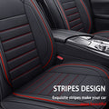 car seat covers with elegant stripes design, enhancing the beauty of your car interior.  
Keywords: car seat covers, beige, stripes design, car interior upgrade, stylish automotive accessories, vehicle decor